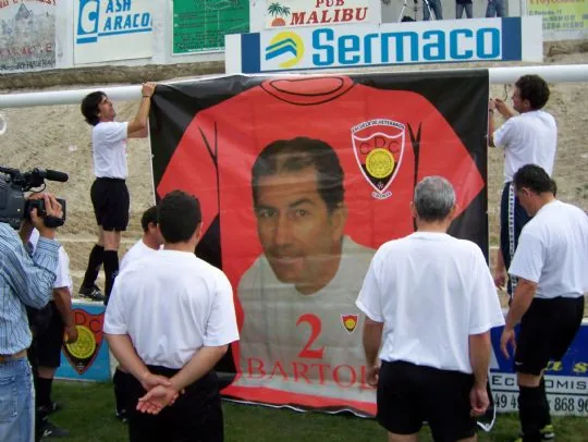 LA PB TOTANA PRESENTE EN EL HOMENAJE A BARTOLO SANCHEZ GARCIA EN CIEZA (MURCIA)