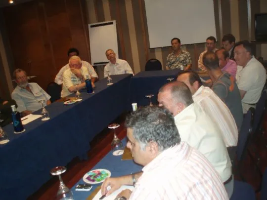 LA PB TOTANA PARTICIPA EN UNA REUNION DE LA FEDERACION DE PEÑAS BARCELONISTAS DE LA REGION DE MURCIA CON DIRECTIVOS DEL FC BARCELONA — imagen 2