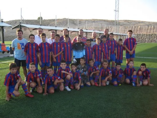 EQUIPOS DE LA ESCUELA MUNICIPAL DE FÚTBOL REPRESENTAN A LA PB TOTANA EN EL III TORNEO INTERNACIONAL QUE SE ESTA CELEBRANDO DEL 15 AL 18 DE AGOSTO EN BARCELONA COINCIDIENDO CON LA FIESTA DEL GAMPER